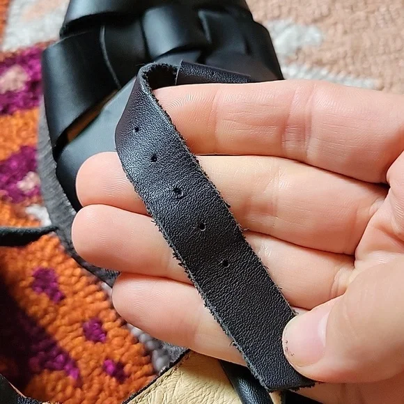 NWOT Anthropologie T-strap Platforms - Picture 9 of 12